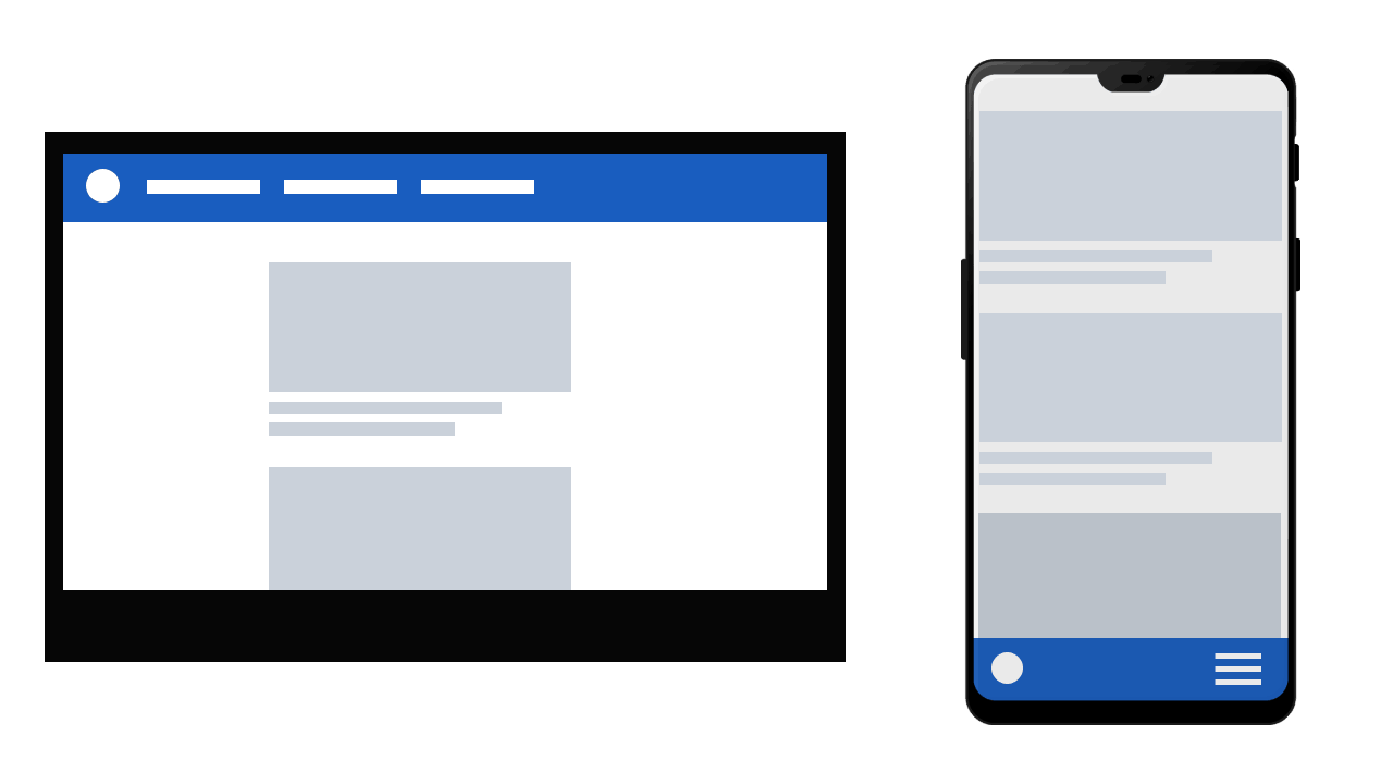 Mobile Optimized Header Navigation